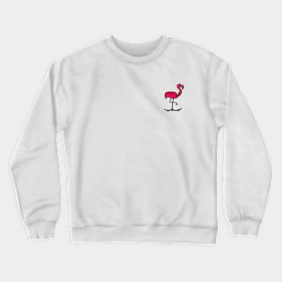 flamingo skate small Crewneck Sweatshirt